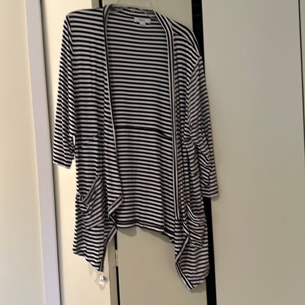 Women’s striped cardigan